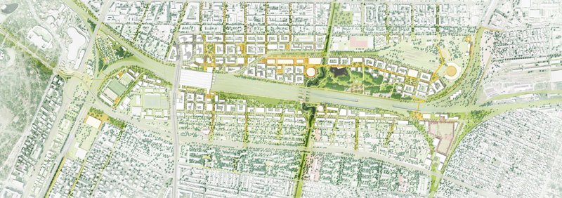 Coldefy Leads Winning Masterplan to Transform Budapest Brownfield into Rewilded Urban District - Image 6 of 7