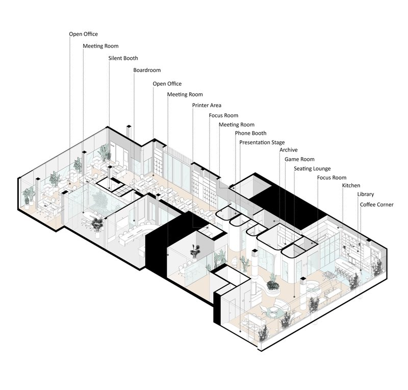 Sanofi Headquarters-Tehran / Persian Garden Studio - Image 27 of 27