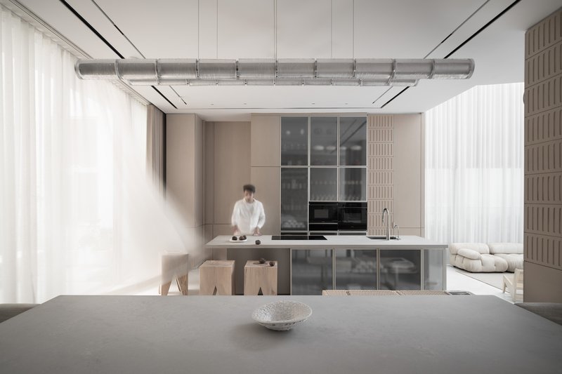 Project Residence BB 214 / Minimalist Architecture & Design Studio - Interior Photography, Kitchen, Chair