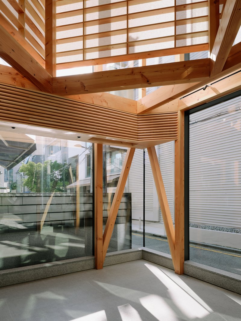 Perfumer H Seul / Chakchak Studio - Fotografia de Interiores, Madeira, Vidro, Viga, Terraço